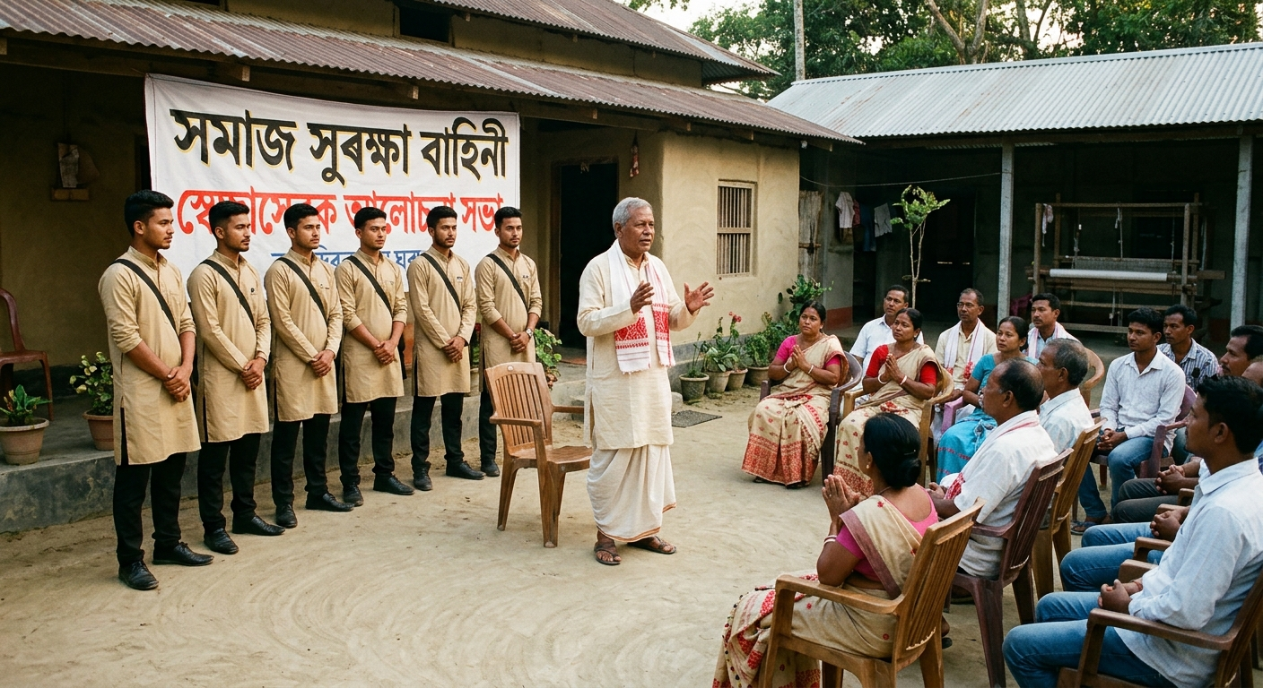 বিশেষ স্বেচ্ছাসেৱক দায়িত্ব প্ৰদান।